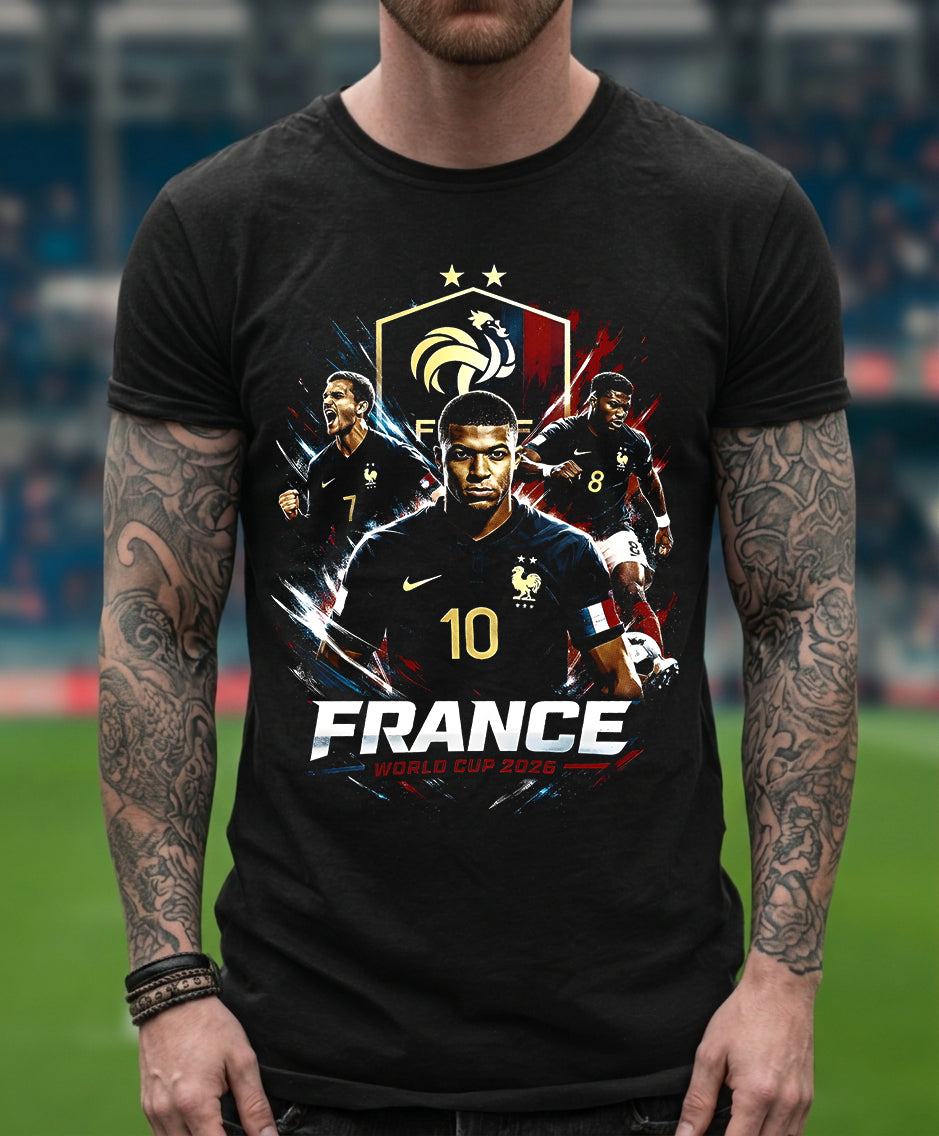 Playera del Mundial Messi, Mbappé, Cristiano... Elije tu Crack favorito