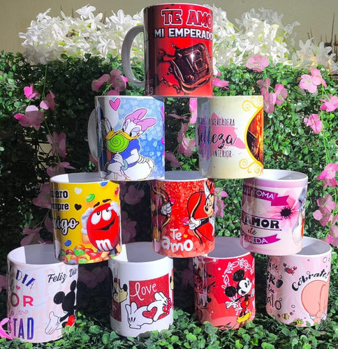 Tazas Amor Y Amistad Surtido San Valentin 36 Pz