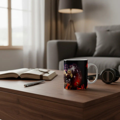 Taza Airbag Banda Rock Nunca Lo Olvides