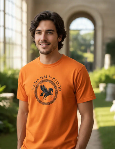 Playera Percy Jackson Md Campamento Mestizo