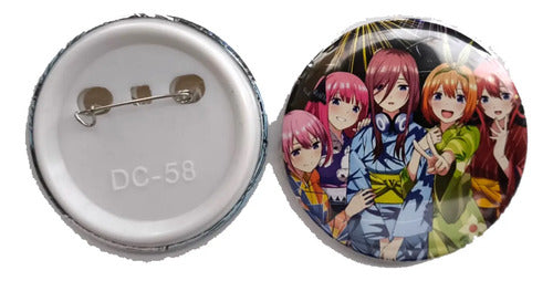 Jujutsu Kaisen Anime 35 Fotoboton 5.8 Cm Mayoreo Boton Pin