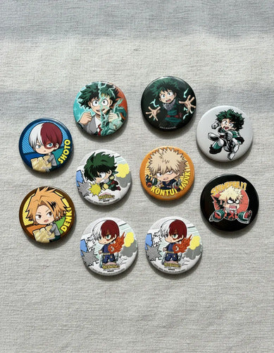 My Hero Academia 50 Fotoboton 5.8 Cm Mayoreo Boton