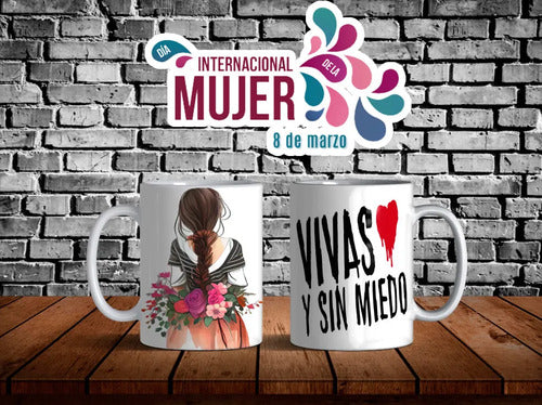 Taza Dia De La Mujer Surtido 36 Tazas