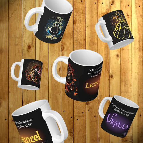 36 Tazas Disney Surtidas O Personalizadas Alicia Bella