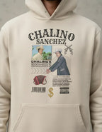 Sudadera Chalino Sanchez Beige Vintage Bootleg Streetwear