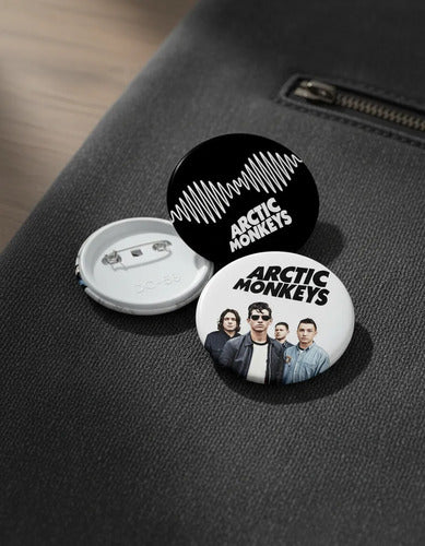 50 Botones Arctic Monkeys 5.8 Cm Pin Fotoboton Mayoreo