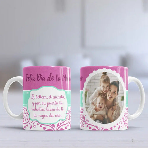 Taza Dia De La Mujer Surtido 36 Tazas