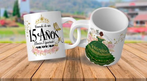 Taza Recuerdo Xv Años 36 Tazas Regalo Personalizado