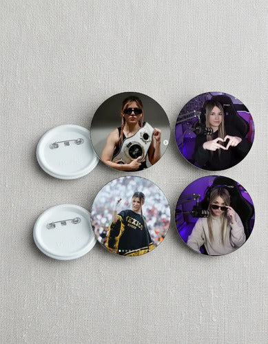 Riversgg 50 Botones 5.8 Cm Pin Fotoboton Streamer