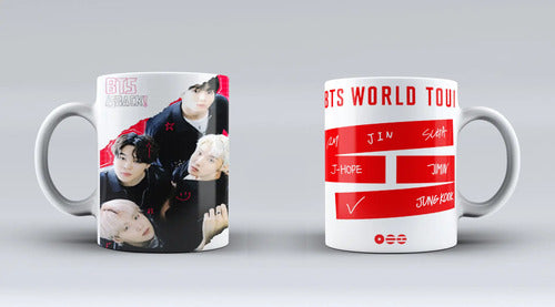 Lote 36 Tazas Bts Kpop Personalizadas Modelos A Elegir Tour