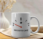 Taza Necesito Cafe Pack De 6 Pz Exelente Calidad