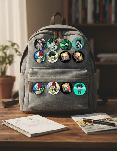 My Hero Academia 12 Fotoboton 5.8 Cm Boton