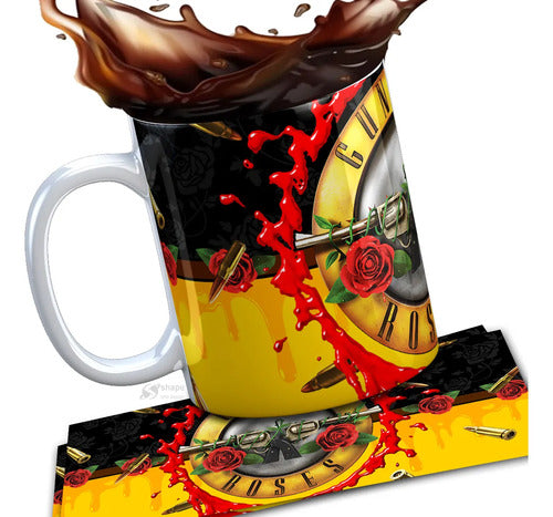 36 Tazas Rock Surtidas O Personalizadas