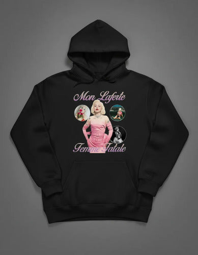 Sudadera Mon Laferte Estilo Vintage Tour Femme Fatale Hoodie