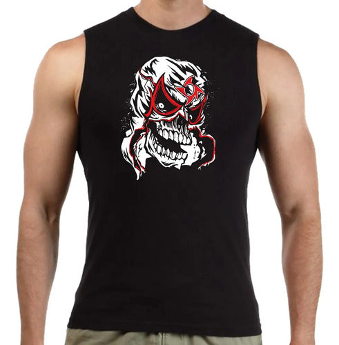Playera Sin Manga Penta Cero Miedo Lucha Wrestling Gym Tank
