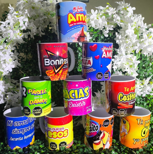 Tazas Amor Y Amistad Surtido San Valentin 36 Pz