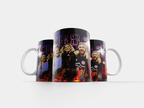 Taza Airbag Banda Rock Nunca Lo Olvides