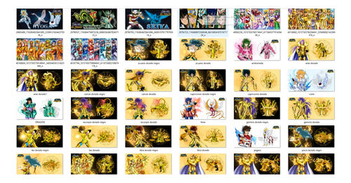 36 Tazas Saint Seiya Surtidas O Personalizadas