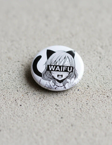 Ahegao 12 Fotoboton 5.8 Cm Boton