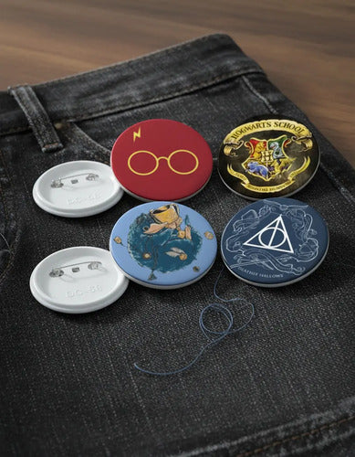 Harry Potter 35 Fotoboton Publicitario 5.8 Pack Botones Pin