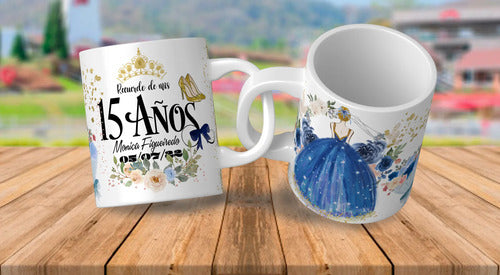 Taza Recuerdo Xv Años 36 Tazas Regalo Personalizado