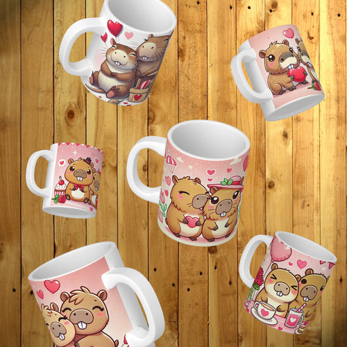 36 Tazas Capibara Surtidas O Personalizadas