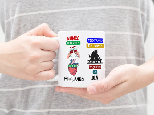 Taza Airbag Banda Rock Nunca Lo Olvides
