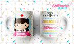 Taza Enfermera Regalo Perzonalizado Diferentes Modelos Kawai