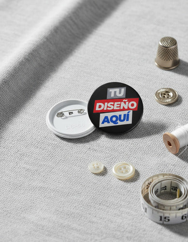 35 Fotoboton Publicitario 5.8 Pack Botones Pin