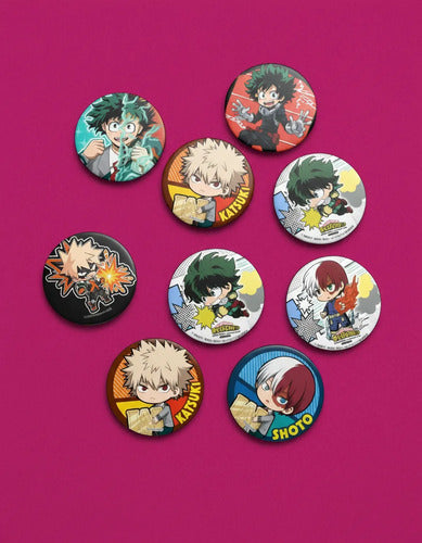 My Hero Academia 12 Fotoboton 5.8 Cm Boton