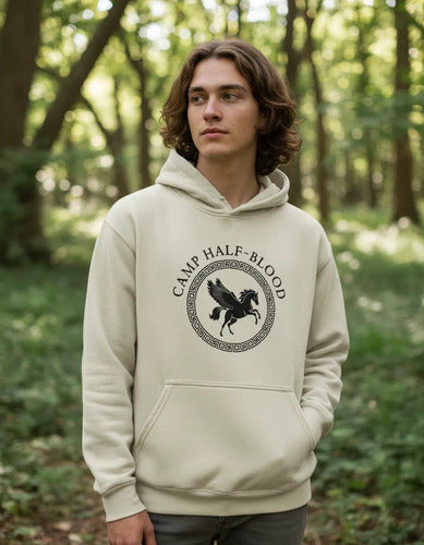 Sudadera Percy Jackson Hoodie Campamento Mestizo