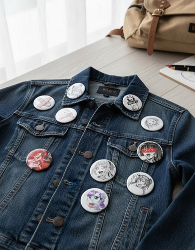 Ahegao 35 Fotoboton 5.8 Cm Mayoreo Boton