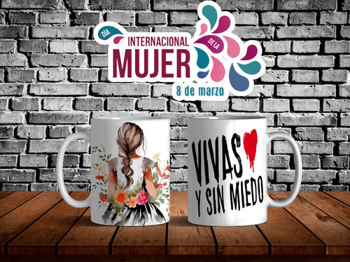 Taza Dia De La Mujer Surtido 36 Tazas