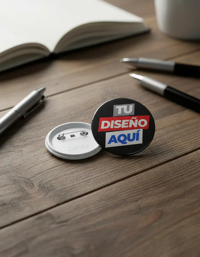 35 Fotoboton Publicitario 5.8 Pack Botones Pin
