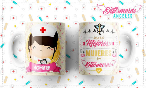 Taza Enfermera Regalo Perzonalizado Diferentes Modelos Kawai
