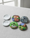 Minecraft 50 Botones 5.8 Cm Pin Fotoboton Mayoreo Videojuego