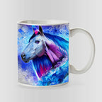 Animales Abstractos Pack 12 Taza Surtido Buho Lobo Leon