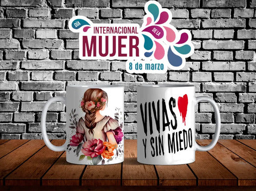 Taza Dia De La Mujer Surtido 36 Tazas