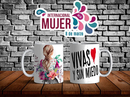 Taza Dia De La Mujer Surtido 36 Tazas