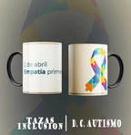 Taza Dia Del Autismo Pack 12 Pz Varios Modelos Inclusion