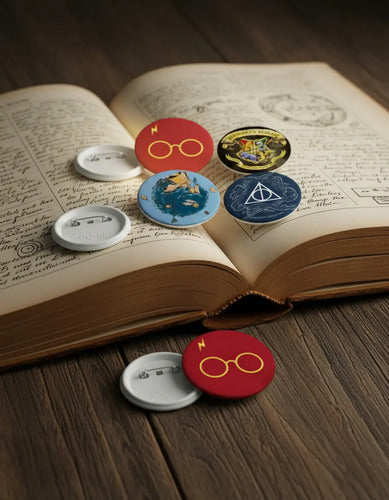 Harry Potter 35 Fotoboton Publicitario 5.8 Pack Botones Pin
