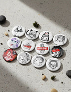 Ahegao 35 Fotoboton 5.8 Cm Mayoreo Boton