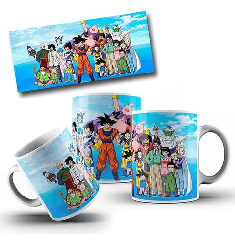 36 Tazas Dragon Ball Surtidas O Personalizadas