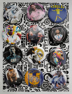 100 Fotoboton Publicitario 5.8 Cm Pack Boton Pin