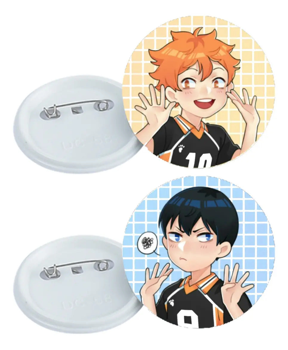 Haikyu 50 Fotoboton 58 Mm Boton Pin Anime Deportes