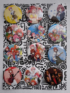 100 Botones Anime 5.8 Cm Mayoreo Pin Fotoboton