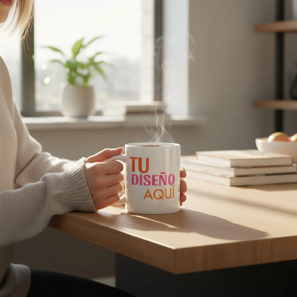 Pack 20 Taza Blanca Personalizadas Mayoreo Calidad Aaa