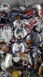 100 Botones Anime 5.8 Cm Mayoreo Pin Fotoboton