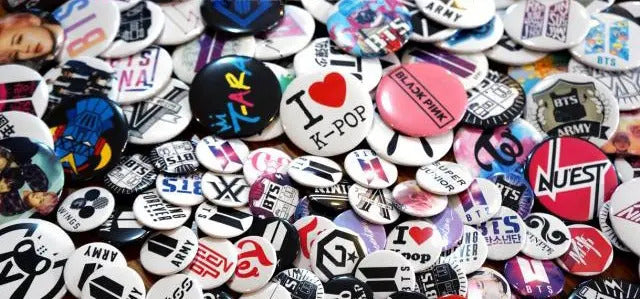 50 Botones Kpop 5.8 Cm Mayoreo Pin Fotoboton