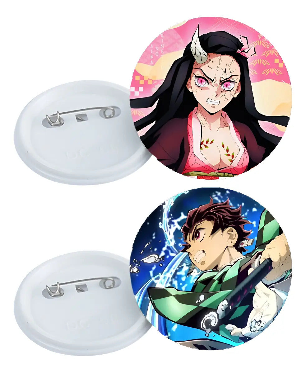 Demon Slayer Anime 35 Fotoboton 5.8 Cm Mayoreo Boton Pin